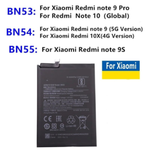 Original Quality Replacement Internal Battery for Xiaomi & Redmi Series (High Performance & Fast Charging Support)